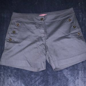 BLUE ISAAC MIZRAHI SHORTS